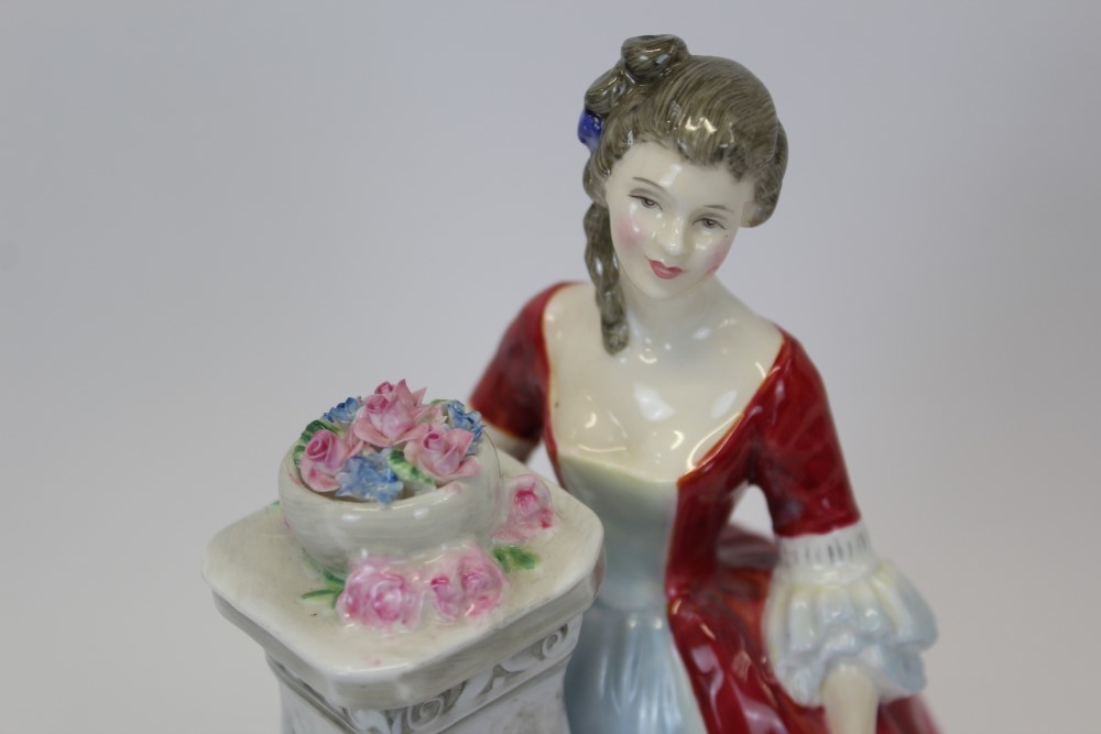 Royal Doulton figure - Rendezvous HN2212, Crummles enamel trinket box, - Image 4 of 7