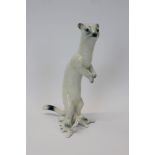 Karl Ens porcelain model of a stoat, 23.