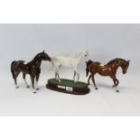 Royal Doulton model - Desert Orchid, on plinth base,