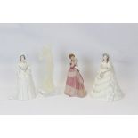 Two Coalport limited edition figures - Queen Victoria and Princess Alexandra,