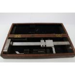 NSF Height gauge in a wooden case,