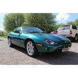 1997 Jaguar XK8 Coupe 4.0 V8. Automatic. Finished in aquamarine with cream leather interior.