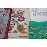 Textile Art - created by Margaret (Bill) Shaw nee Earee - embroidered and appliqué pictures,