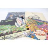 Selection of LP records - including 'Jade Warrior' Vertigo 6360 033, The Beatles ,