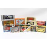 Corgi selection of boxed items in two boxes - including good range of buses and coaches,