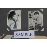 Postcards - photographs and printed portraits - film stars 1930s and 1940s period,