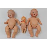 Dolls - two Armand Marseille Dream Babies 351/410K,