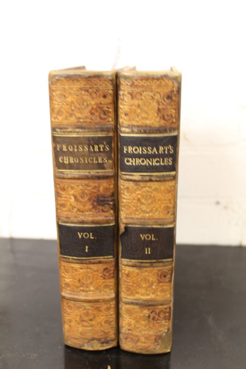 Books: Froissart Chronicles of England, France and Spain 1849,