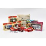 Diecast boxed and unboxed selection of Lledo and Models of Yesteryear - including buses (2 boxes)