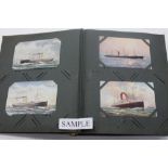 Postcards - good collection of shipping cards - including White Star Line, NYK Line,