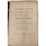 Book: Flaxman Anatomical Studies 1833, binding poor but all twenty plates complete,