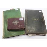 Victorian album containing Boer War and other colonial photographs - some cabinet cards,