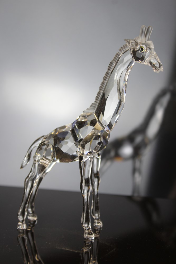 Swarovski crystal model - Giraffe,