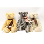 Teddy Bears - Steiff - 2007 662508, 663291, 663246,