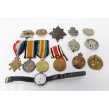 First World War trio medals, named to Private F.