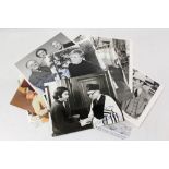 Autographs - Film Stars - portrait photographs and film stills - including Laurence Olivier,
