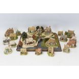 Selection of Lilliput Lane cottages - including Duckdown Cottage, Birdlip Bottom, Lilac Lodge,