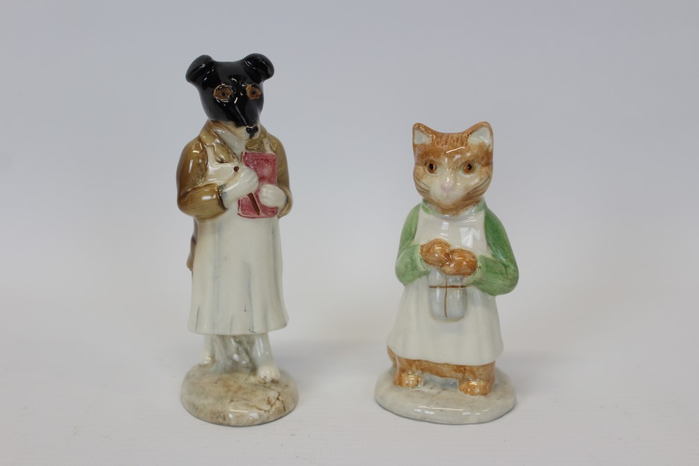 Two Beswick Beatrix Potter figures - Pickles and Ginger