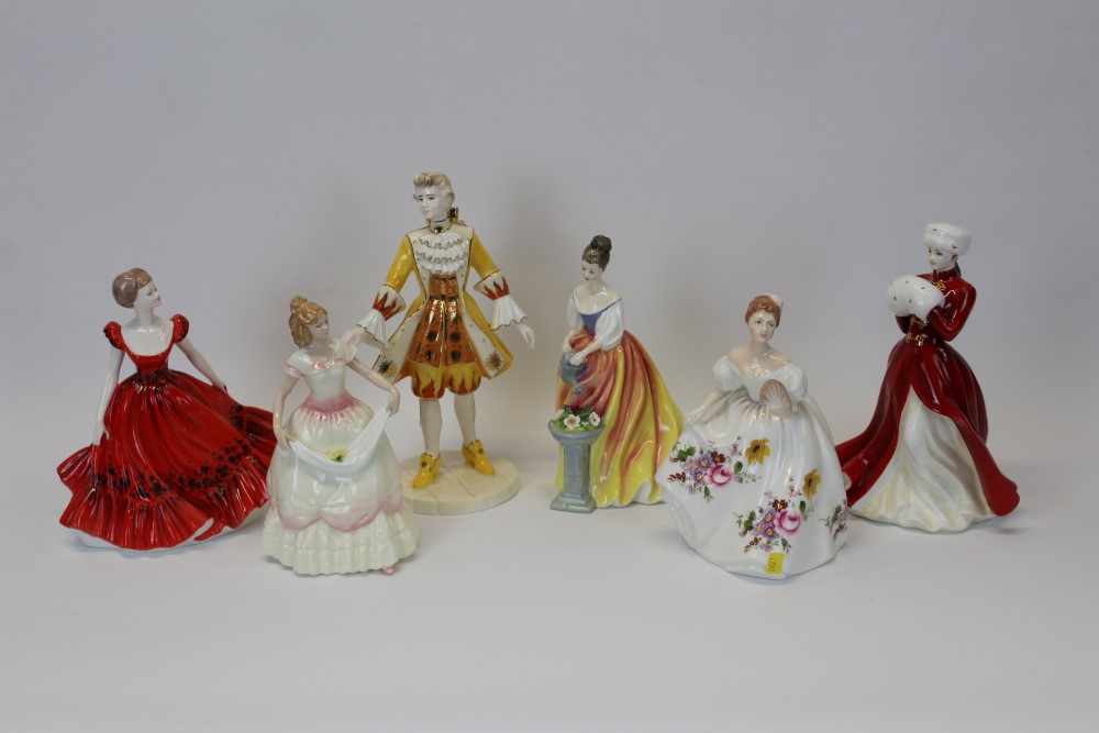 Coalport limited edition figure - The Millennium Ball - Sun no.