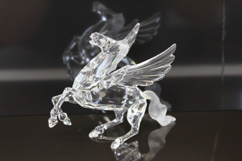 Swarovski crystal Annual Edition 1998 'Fabulous Creatures' model - The Pegasus,