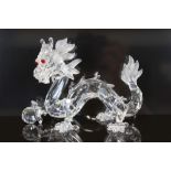 Swarovski crystal Annual Edition 1997 'Fabulous Creatures' model - The Dragon,