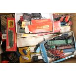 Railway selection of 00 gauge - including unboxed locomotives, tenders, carriages and rolling stock,
