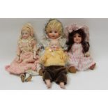 Dolls - selection of various sized dolls - including Armand Marseille 560N A 10/0 M,