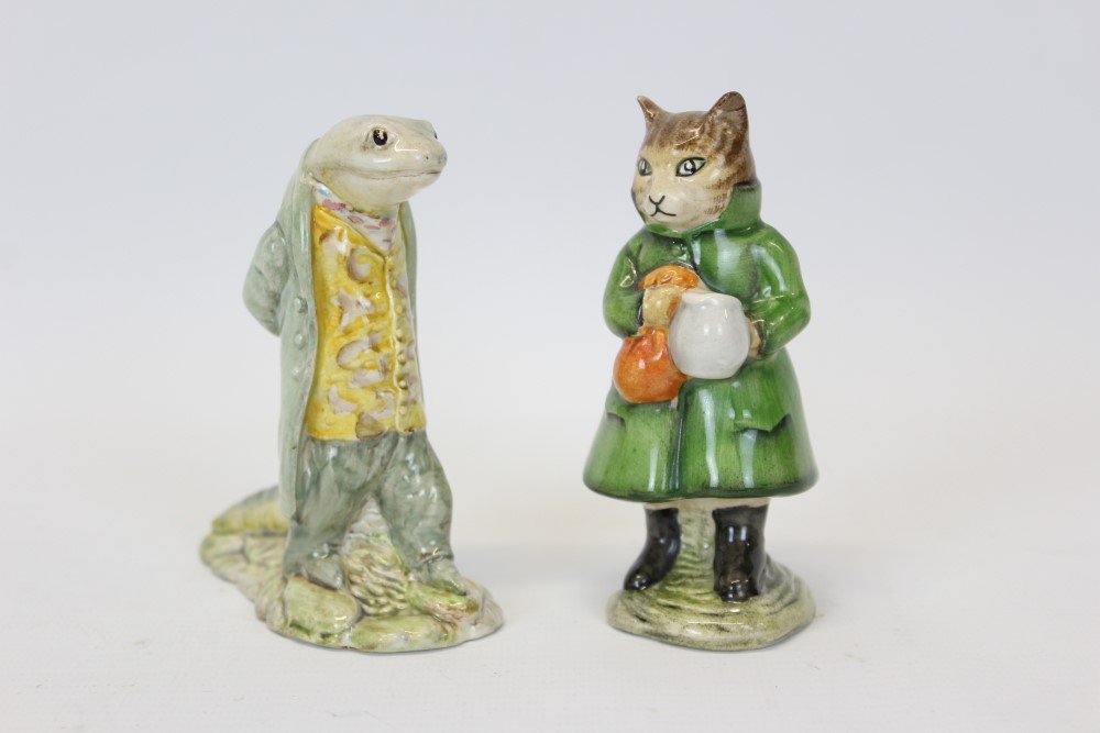 Two Beswick Beatrix Potter figures - Simpkin and Sir Isaac Newton