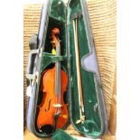 Modern half-size violin - 'The Messina', by Stentor Music Co. Ltd.