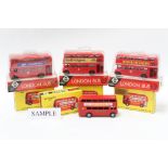 Budgie Routemaster Bus duplicated selection - all boxed (8),