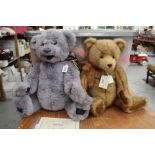 Teddy Bears - by Gund - Amethyst and Elizabeth - both with tags and certificates (2)