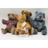 Teddy Bears - selection of designer and others - including Gund, Wonderer Bears, Louisa Smith Bears,