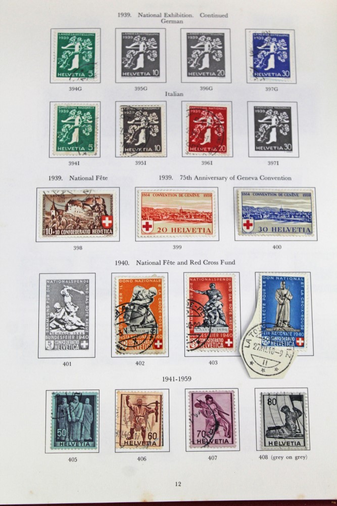 Stamps - World selection in albums - including Switzerland One Country Collection, - Image 2 of 3