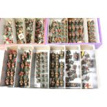 Collection of hand-painted miniature lead soldiers - used for the Kriegspiel game (3 boxes)