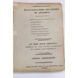 Book: John Soane Plans Elevations and Sections of Buildings - Norfolk, Suffolk, Yorkshire,