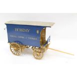 Scratch-built model of a horse-drawn Removals cart 'Hobday'