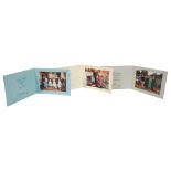 HM Queen Elizabeth II - three signed Christmas cards for 1978,