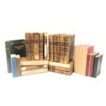Sixteen volumes of the General Stud book spanning 1827 to 1889, half-calf bound,