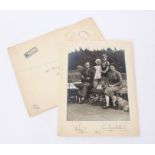 HM Queen Elizabeth II and HRH The Duke of Edinburgh - fine signed Royal Presentation charming