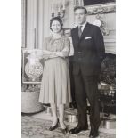 HRH The Princess Margaret and Mr Antony Armstrong-Jones - engagement photograph of the young couple