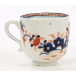 18th century Lowestoft Redgrave-style coffee cup, circa 1780,