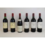 Wine - six bottles to include: Chateau Tour Du Roc Milon Pauillac 1986 (x 3),