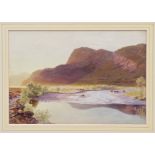 William Matthew Hale (1837 - 1929), watercolour - Loch Maree, signed and dated 1878,