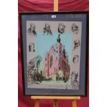 *Feliks Topolski (1907 - 1989), signed limited edition print from the Legal London Series,