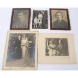 The 16th Duke and Duchess of Norfolk - signed Wedding photograph 27th January 1937,