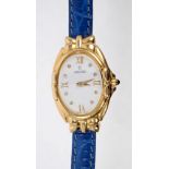 Ladies' Concord 18ct gold wristwatch in fancy case with bow lugs,