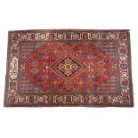 Fine pair of Kashan rugs,