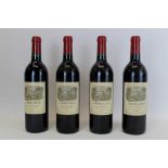 Wine - four bottles, Chateau Lafite Rothschild Carruades de Lafite,