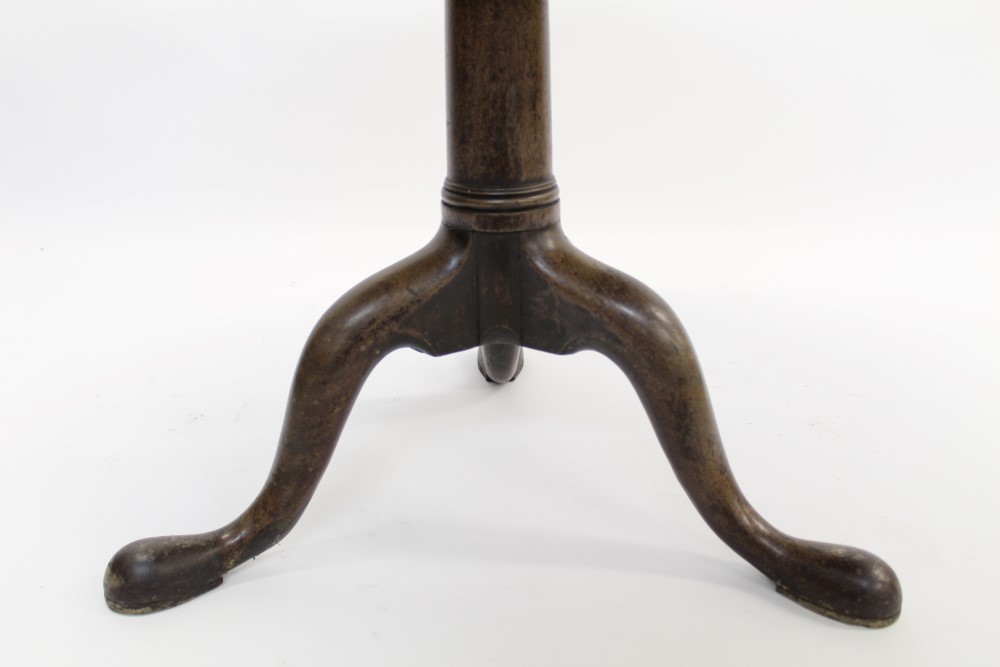 Good George II mahogany supper table, - Image 3 of 4