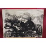 Anna Ticho (1894 - 1980), collection of six prints - landscapes, in original folio, 66.5cm x 48.